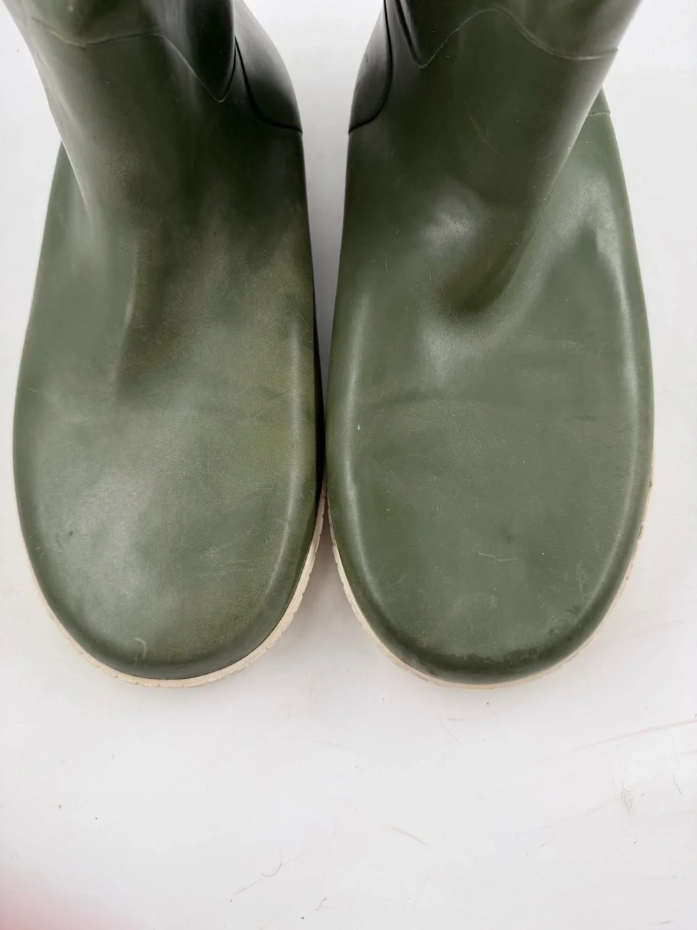 Tretorn Men’s Olive Green -SZ 13- Heisingborg Fleece-Lined Waterproof Rain Boots